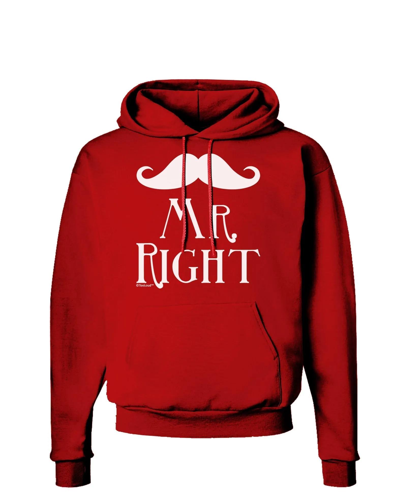 - Mr Right Dark Hoodie Sweatshirt