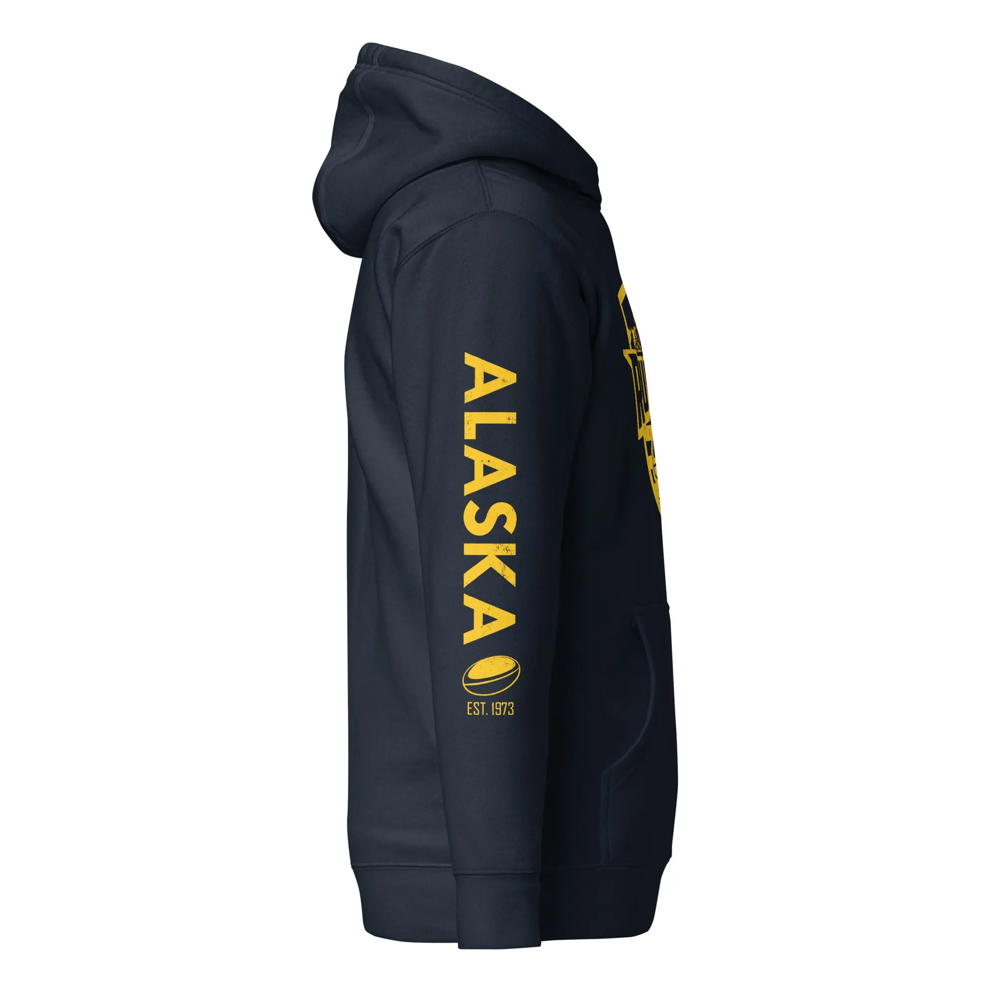 Alaska Rugby Retro Hoodie