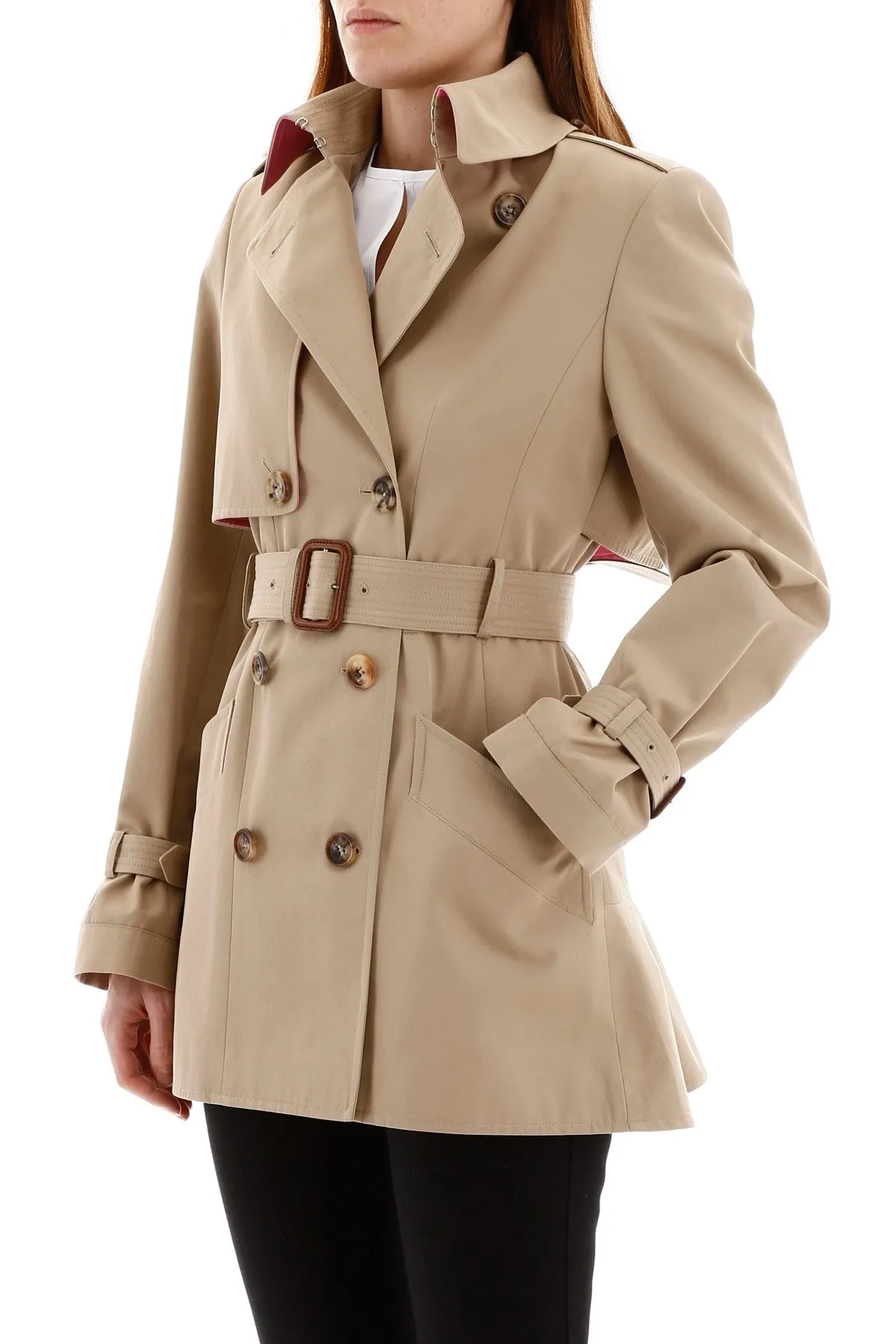 Alexander McQueen Belted Trench Coat