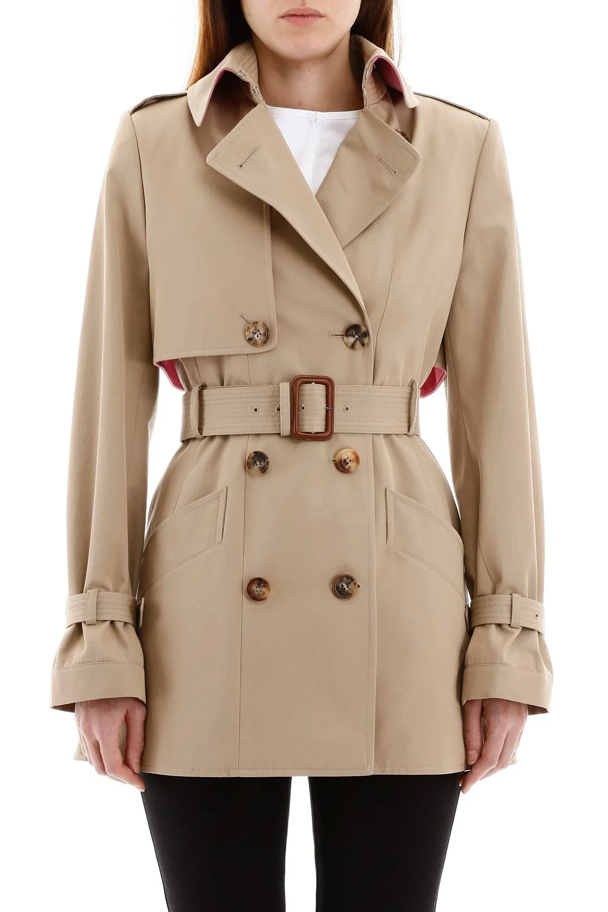 Alexander McQueen Belted Trench Coat