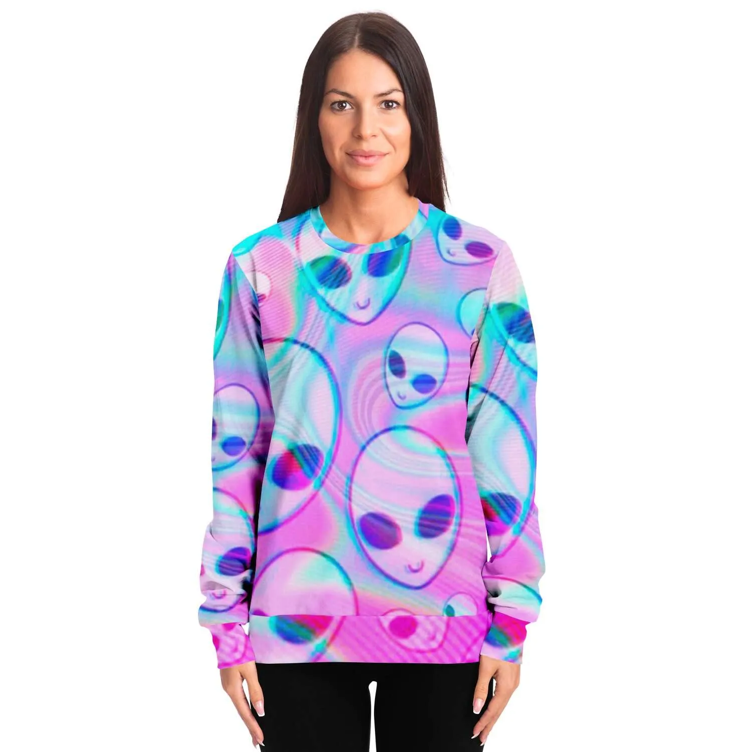 Alliens Holographic Sweatshirt