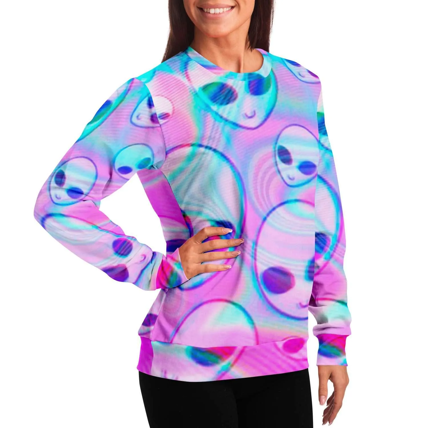 Alliens Holographic Sweatshirt