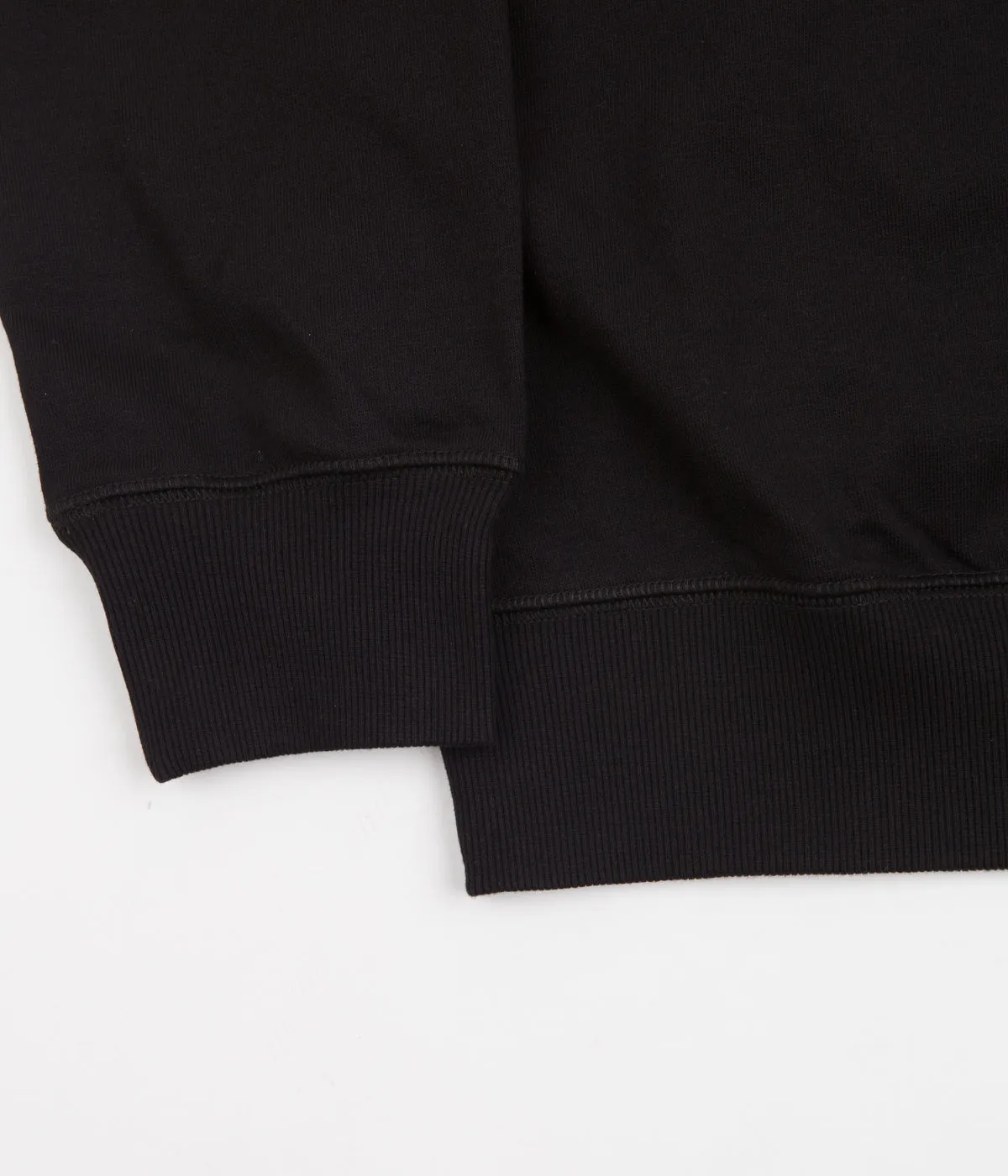 and wander Crewneck Sweatshirt - Black