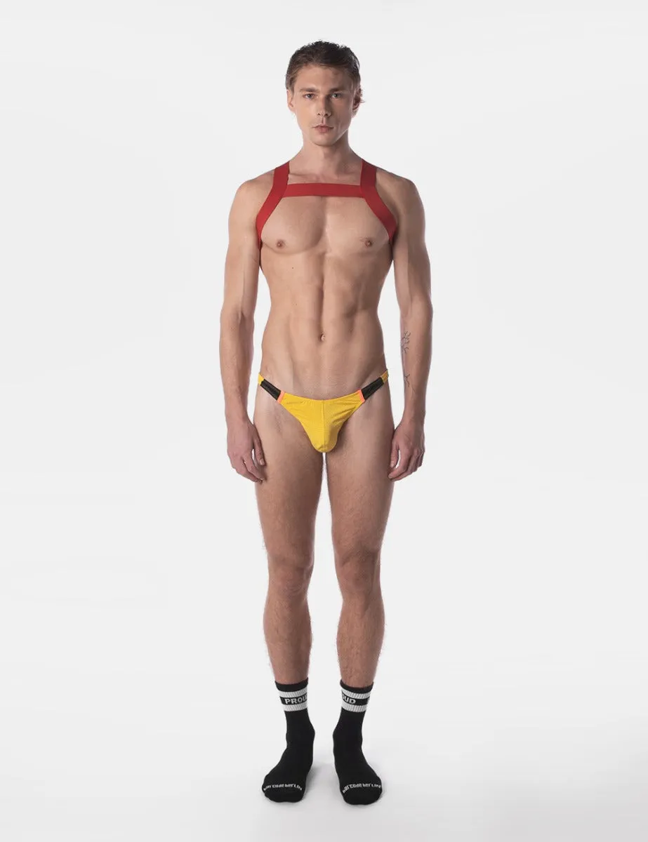 Barcode Berlin Thong Ronak Yellow Black Orange