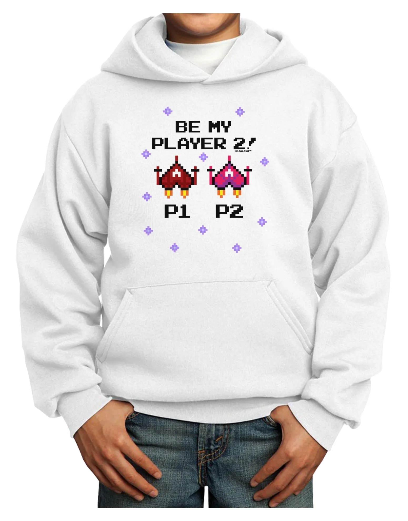 Be My Player 2 Youth Hoodie Pullover Sweatshirt