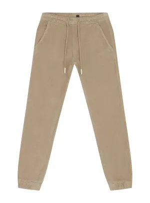 Beige Corduroy Jogger Pants (2-7)