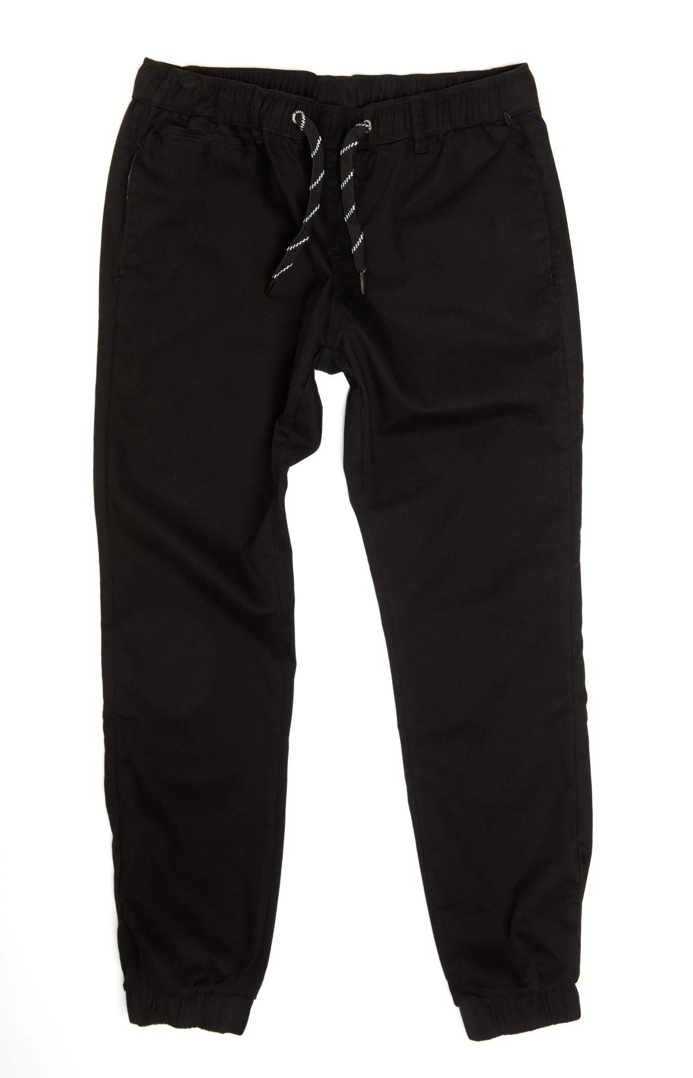 Black Jogger Chinos