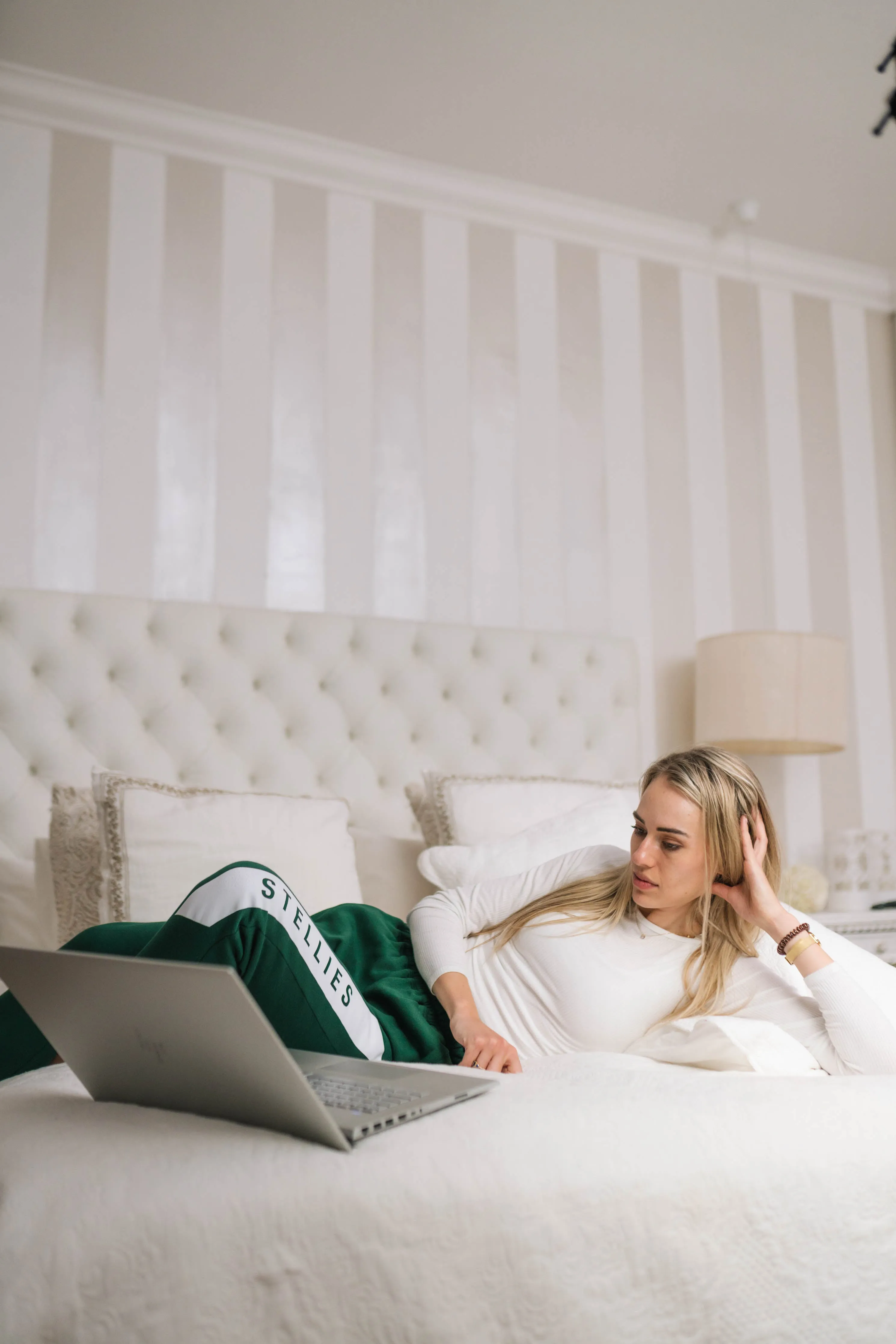 Bottle Green Fleece Sweatpants