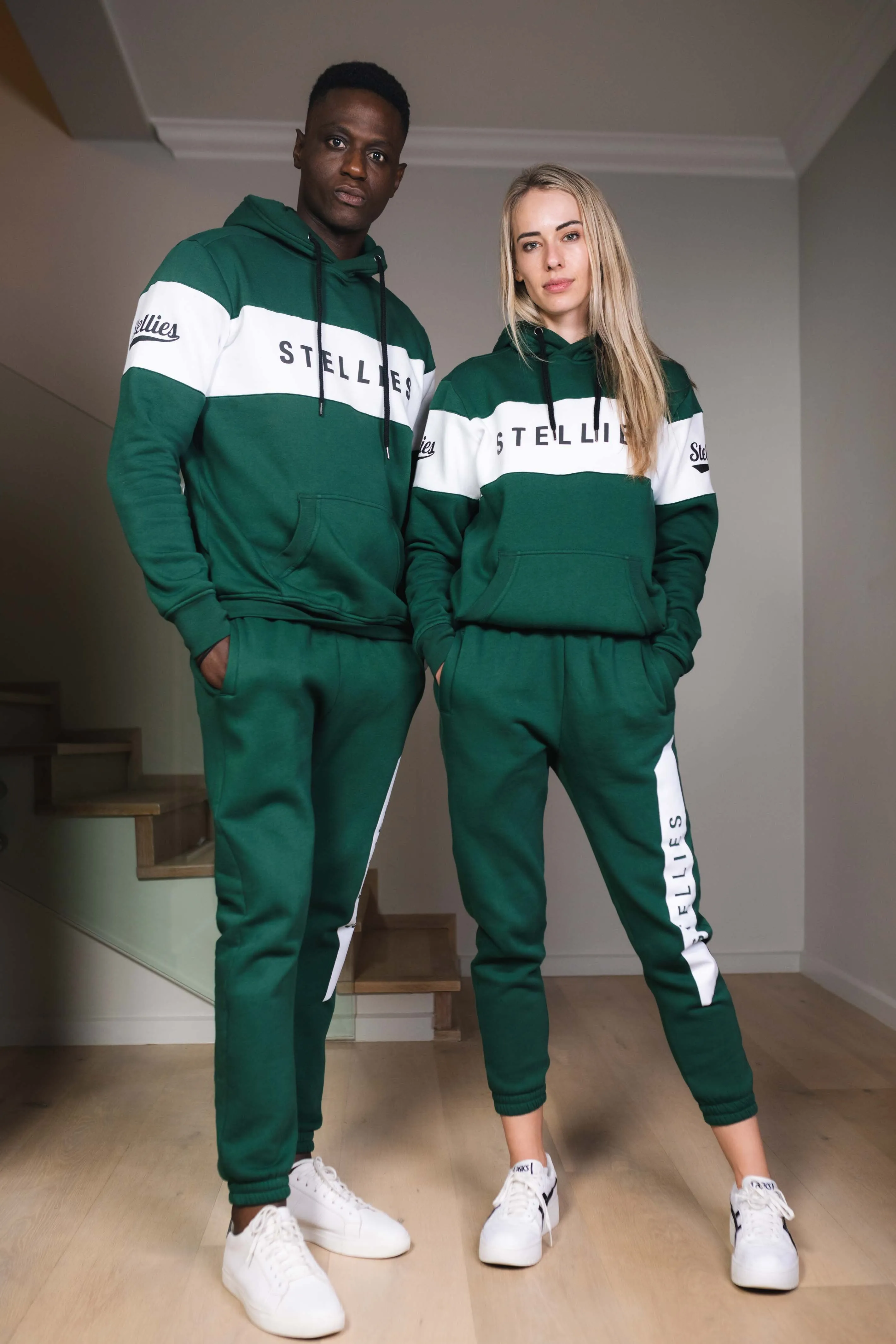 Bottle Green Fleece Sweatpants