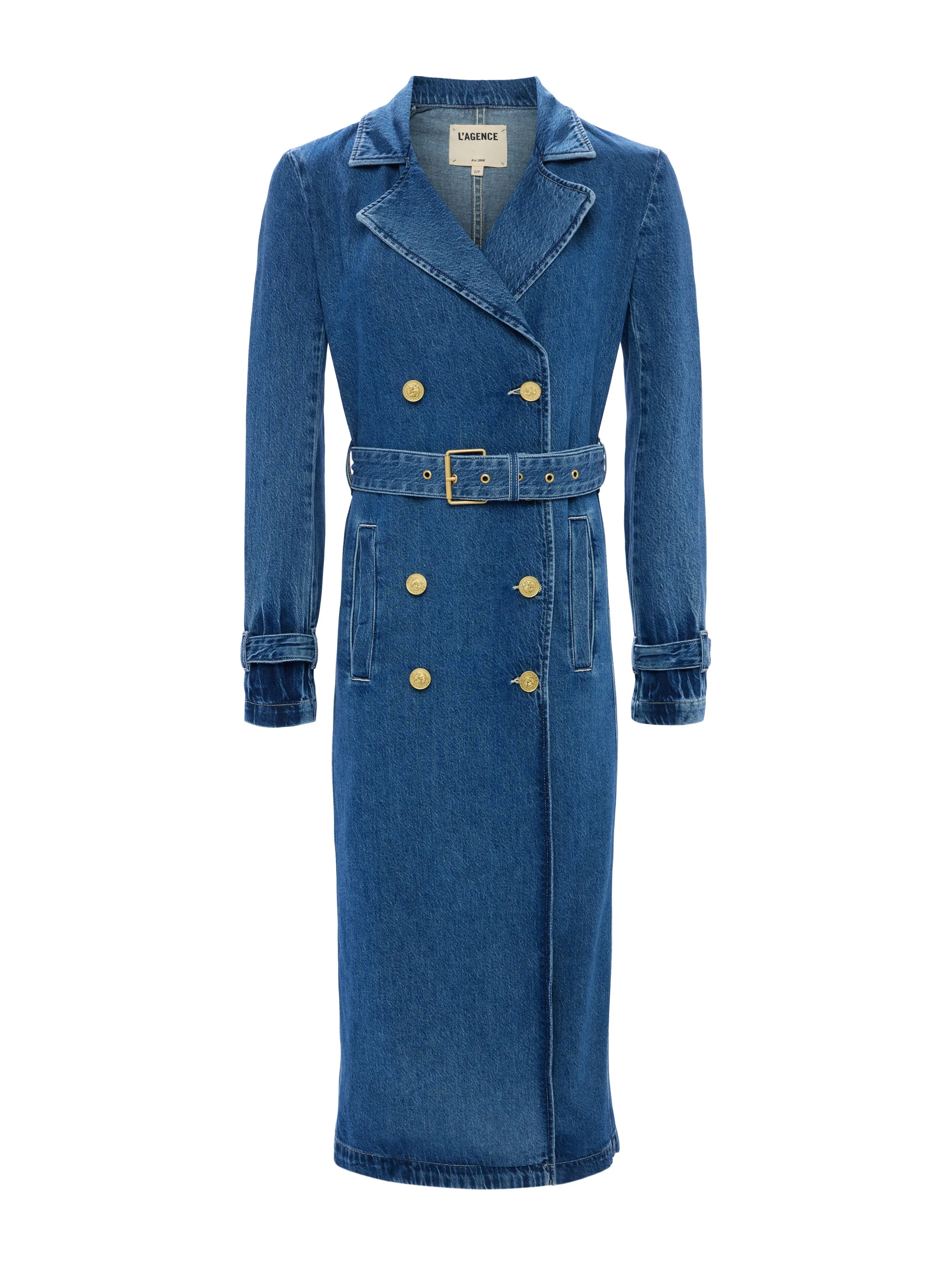 Bradley Denim Trench Coat