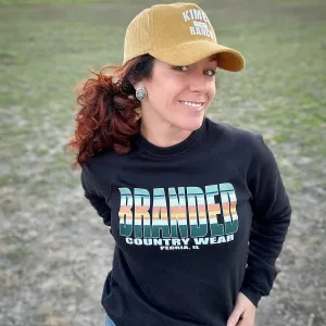 BRANDED Serape Logo Crew Neck Sweatshirt