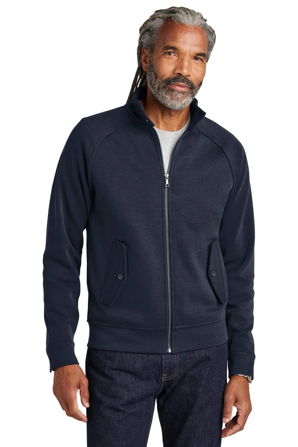 Brooks Brothers Double-Knit Full-Zip BB18210