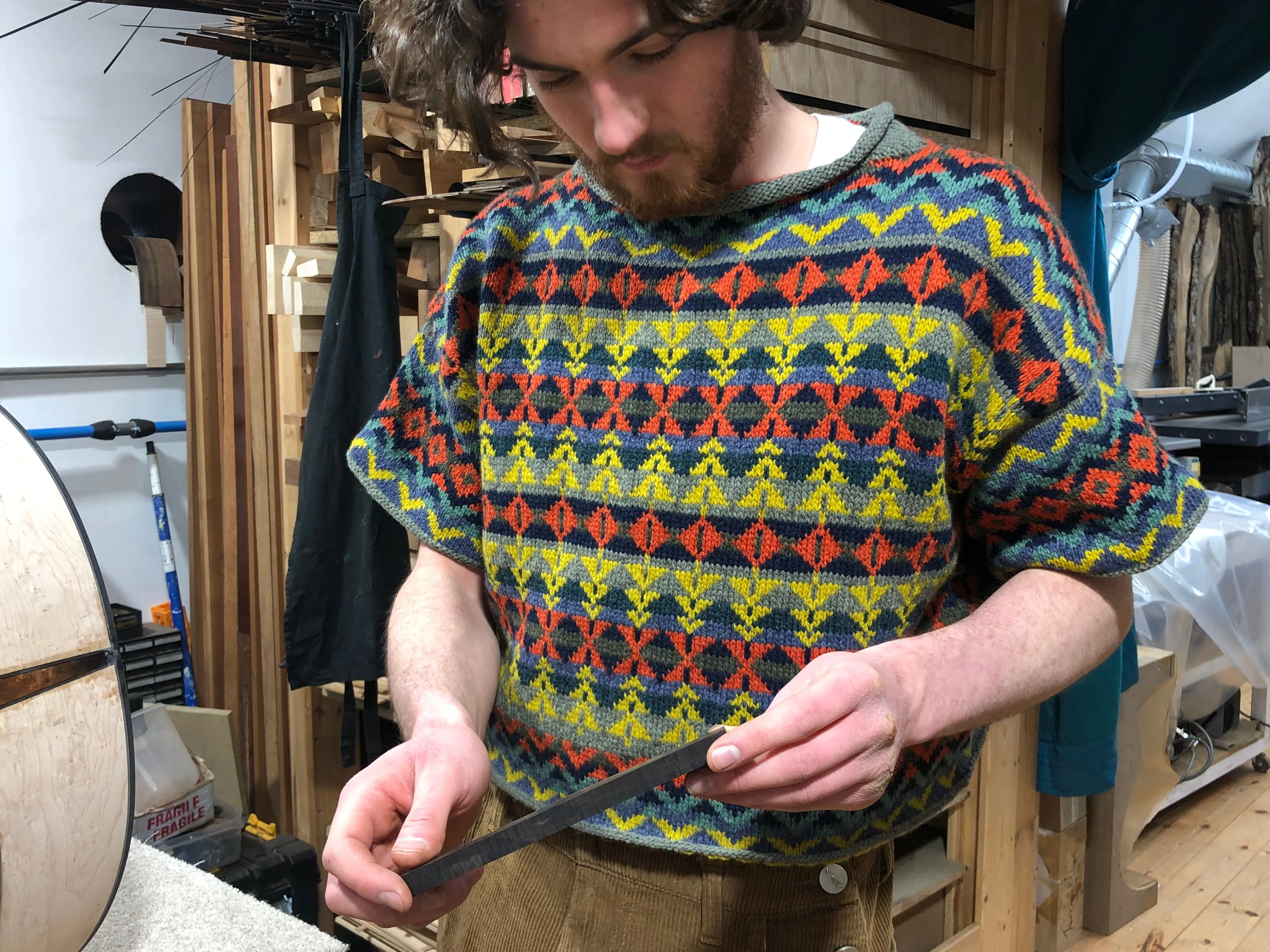 Cairngorm  Fair Isle T with sleeves : Knit Kit