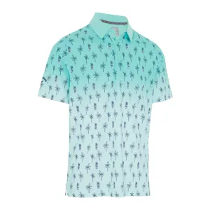 Callaway Golf Mojito Ombre Print Polo Shirt CGKSE099 - Limpet Shell