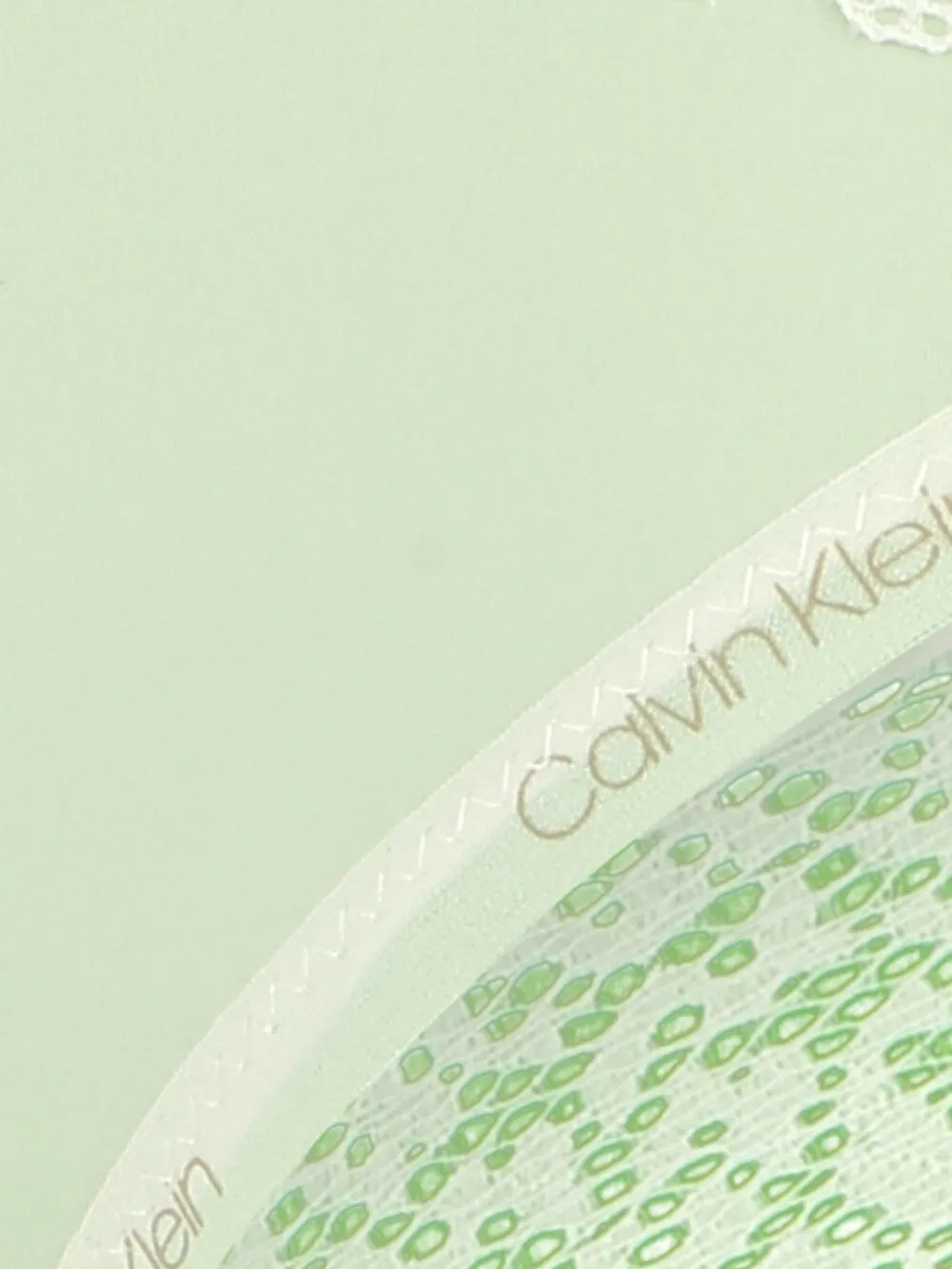 Calvin Klein Underwear panties, pastel green