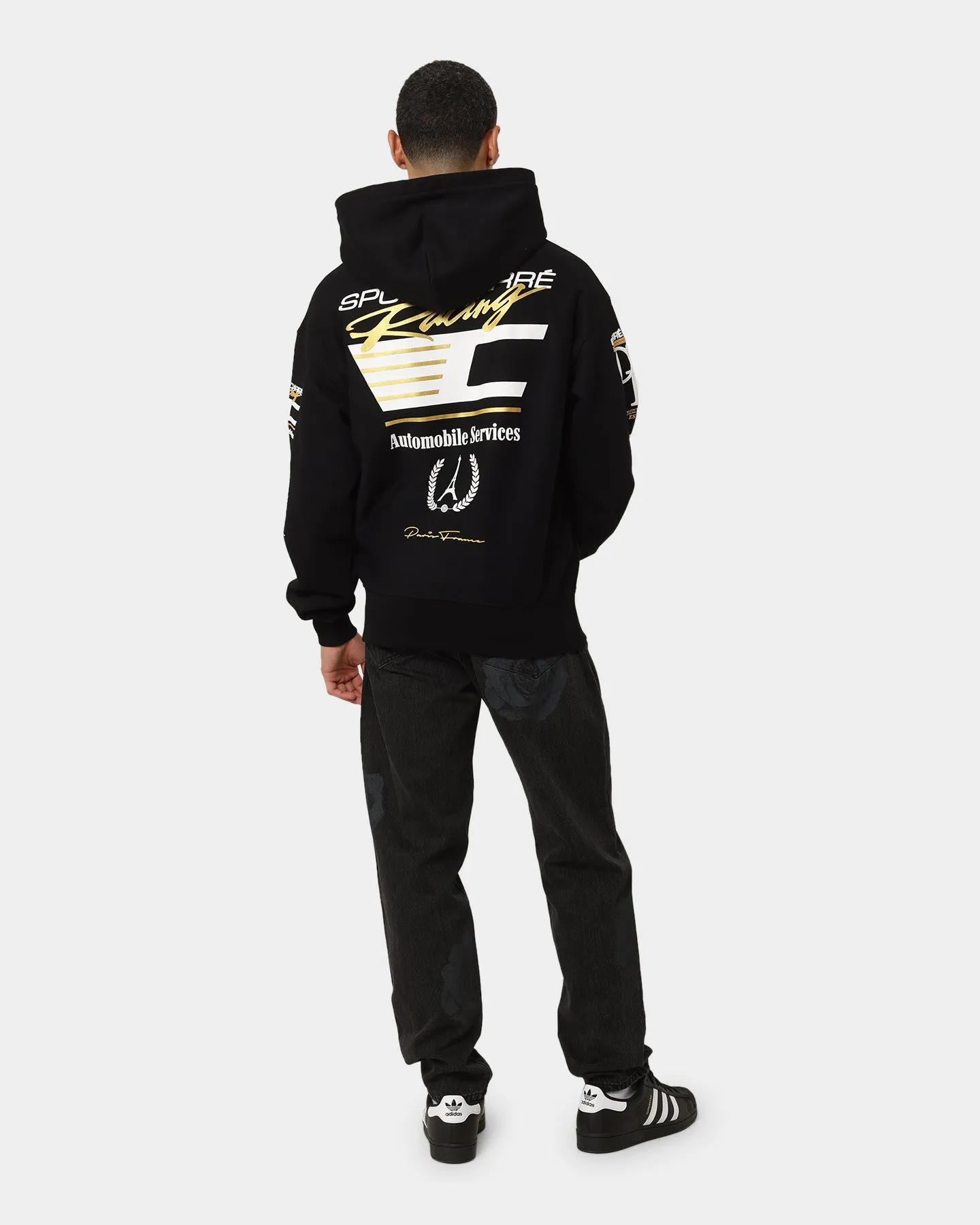 Carré Automobile Team Oversized Hoodie Black