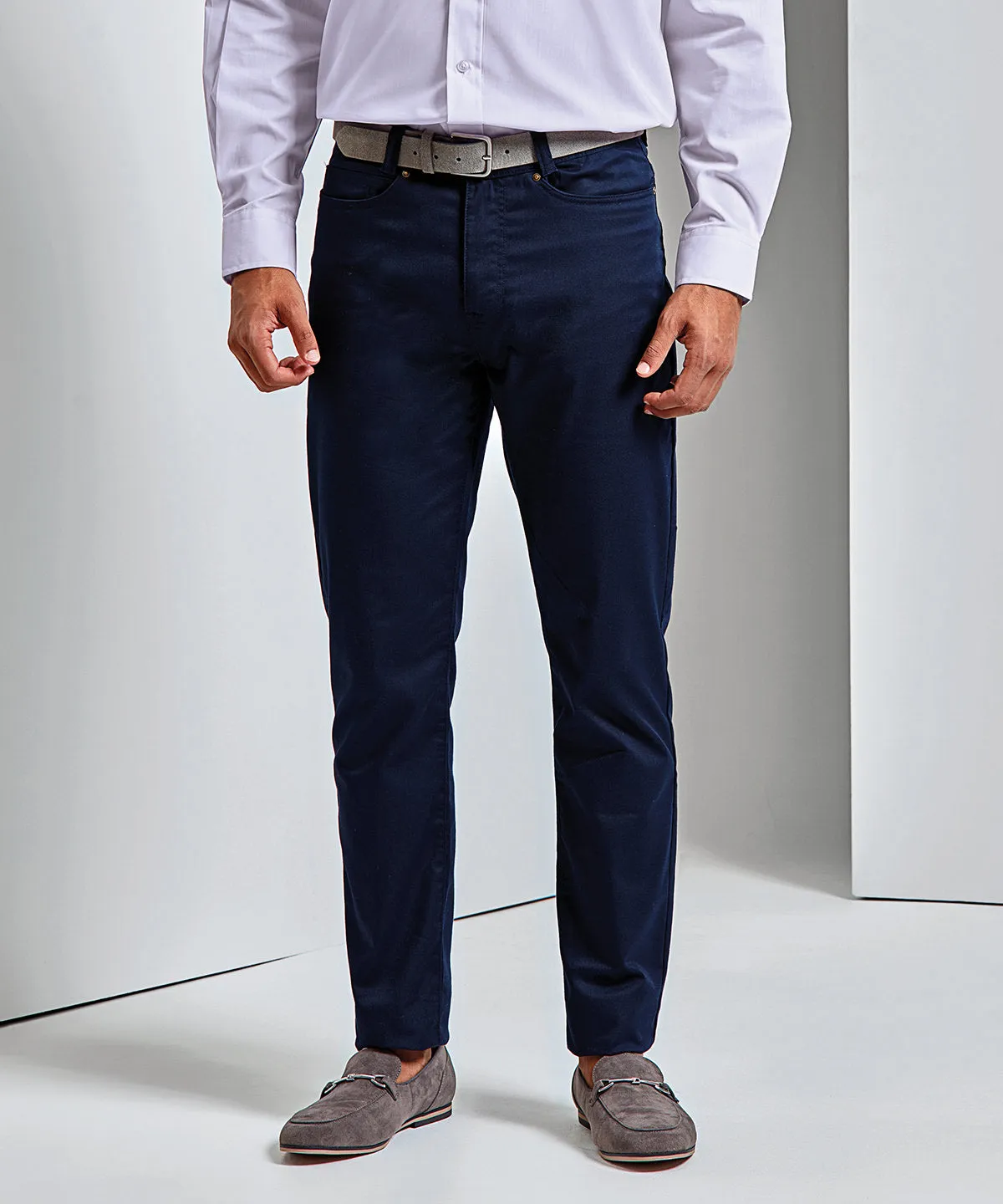 Charcoal - Performance chino jeans