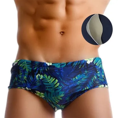 Colorful Urban Abstract Print Men Brief