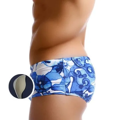 Colorful Urban Abstract Print Men Brief