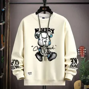 Cool Bear Print Sweatshirt