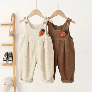 Corduroy Toddler Kids Overalls