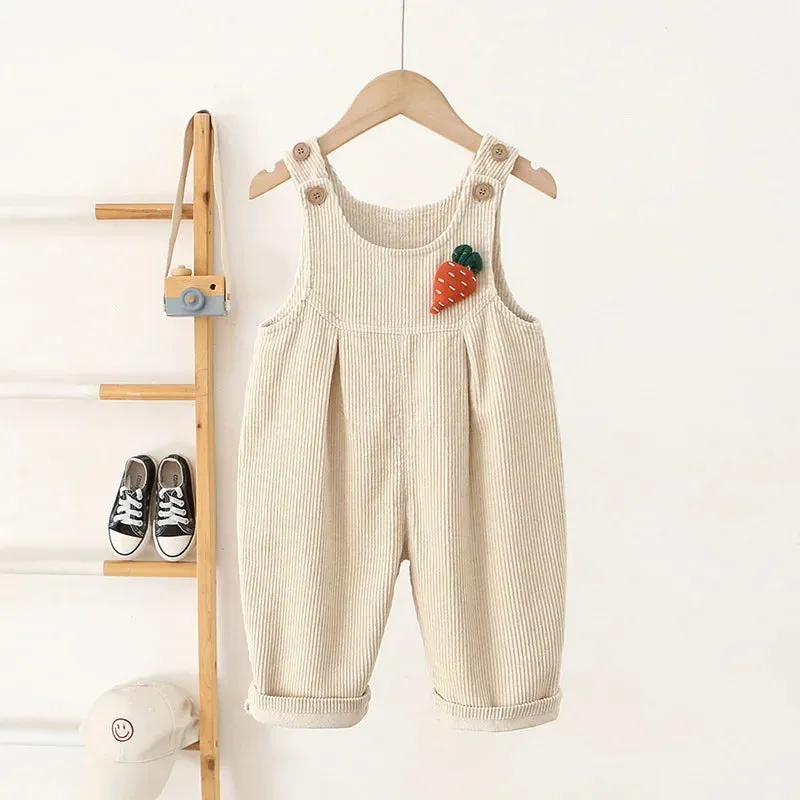 Corduroy Toddler Kids Overalls