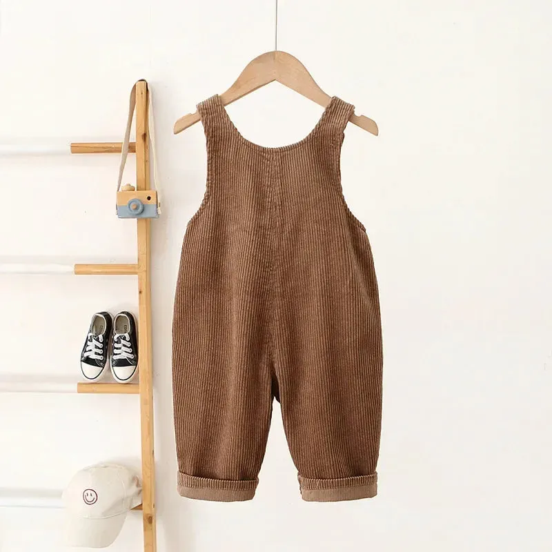 Corduroy Toddler Kids Overalls