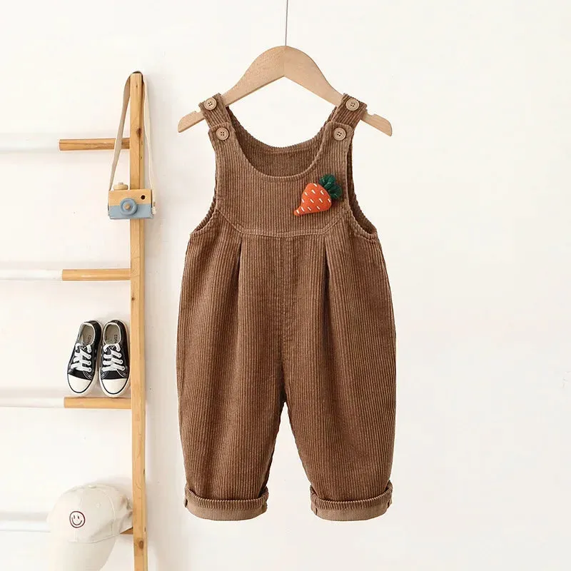 Corduroy Toddler Kids Overalls