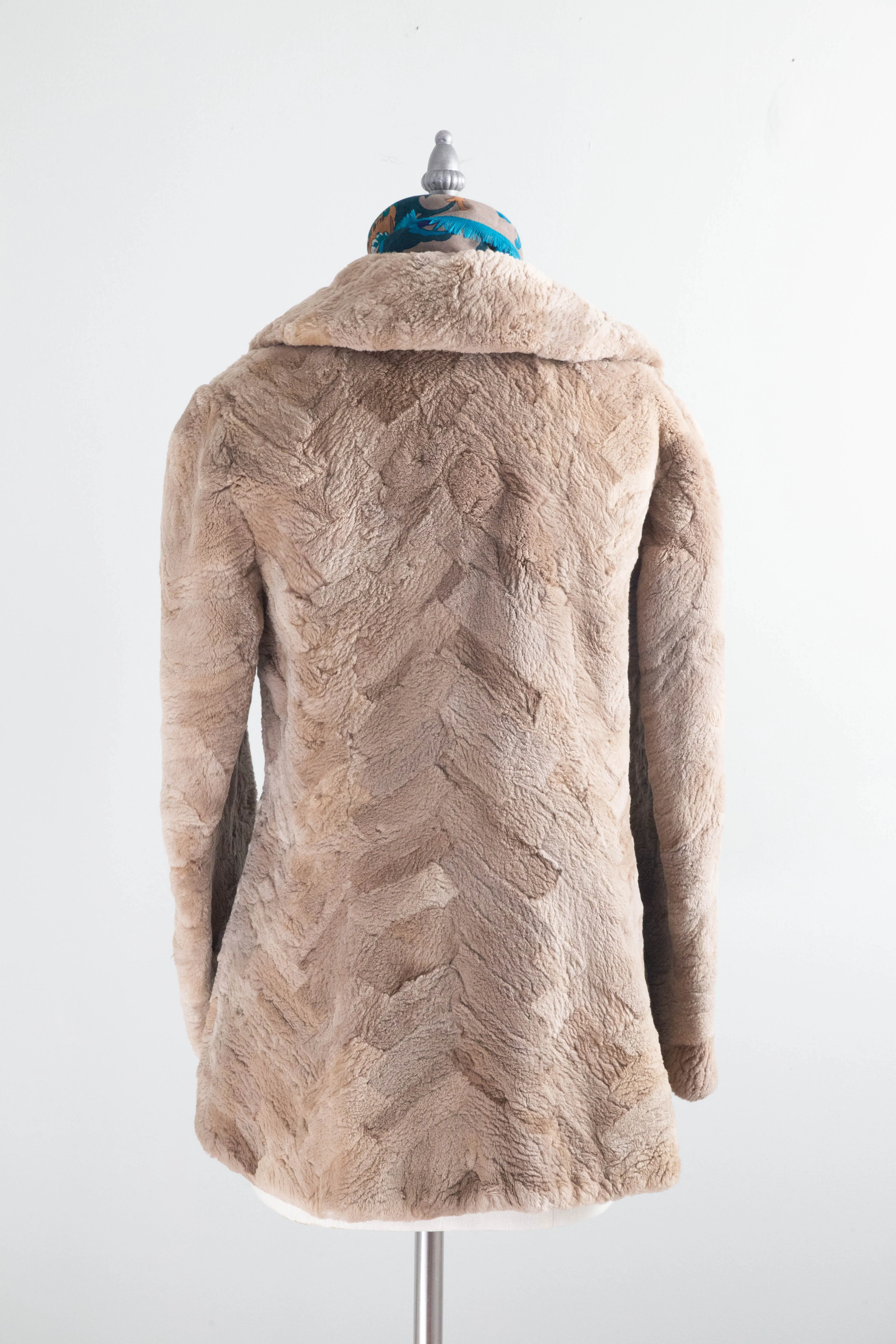 COZY & Chic 1960's Sheared Beaver Jacket From Bullocks / SM