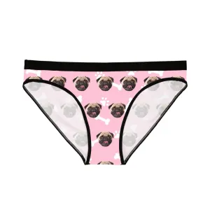 Custom Dog Bone Woman Underwear