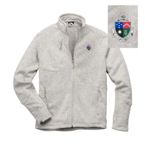 Delt Embroidered Crest Full Zip