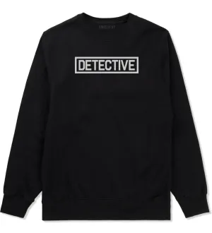 Detective Box Logo Mens Crewneck Sweatshirt