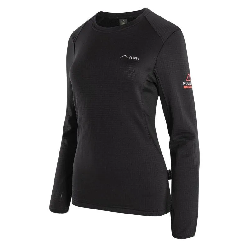 Elbrus Nadim Polartec Womens Sweatshirt - Black