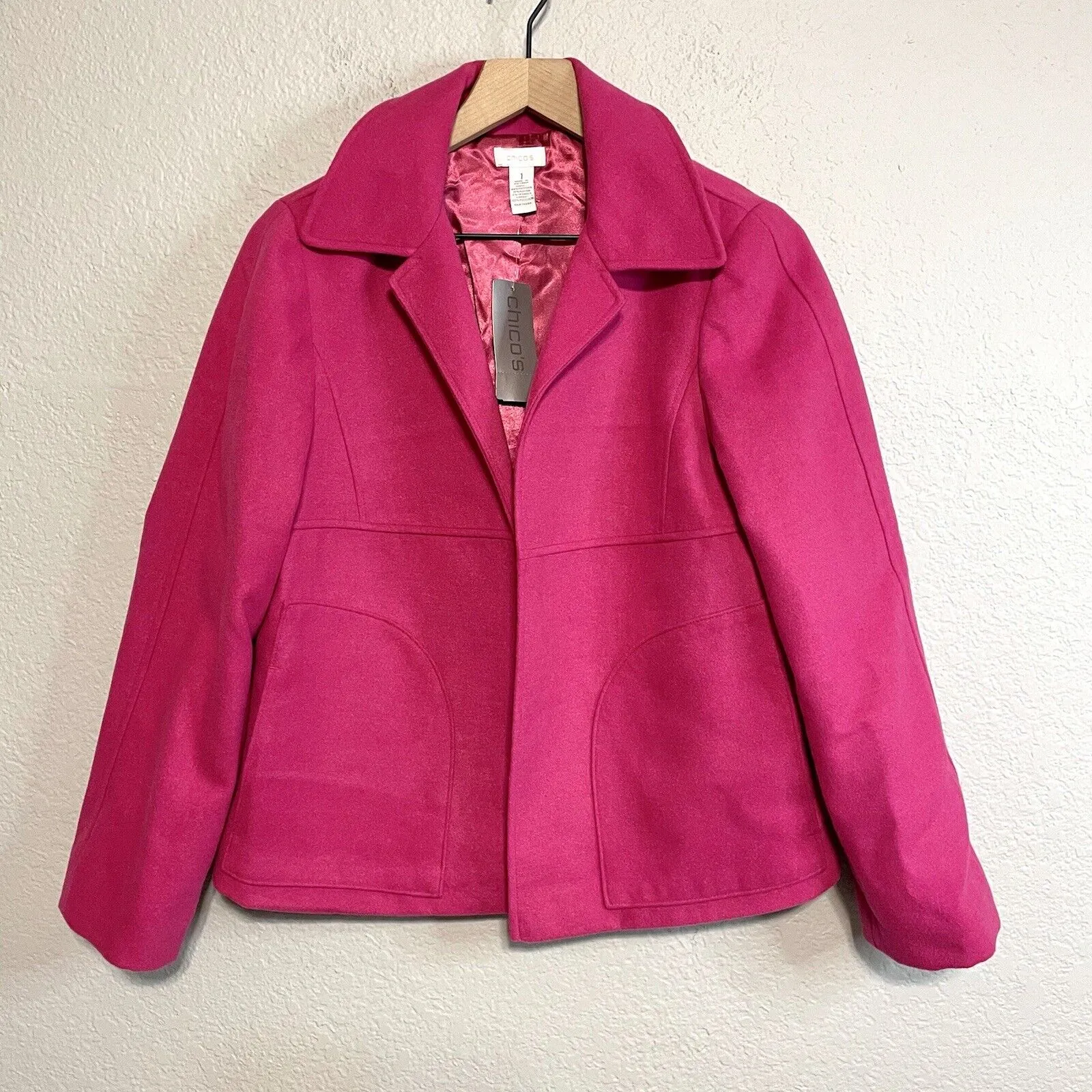 Fleece Open Front Jacket