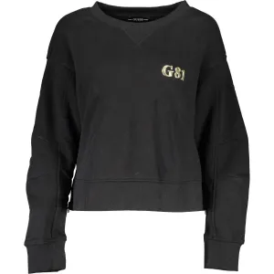 Guess Jeans Black Cotton Women Sweater