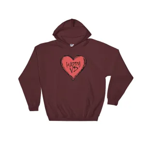 Happy VD Valentines Day Heart Hoodie