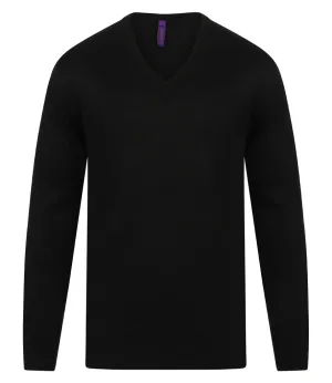 Henbury Acrylic V Neck Sweater