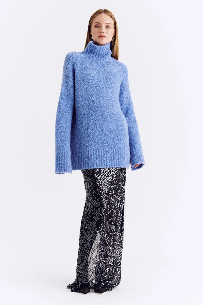 Jacques Knit Funnel Neck Jumper