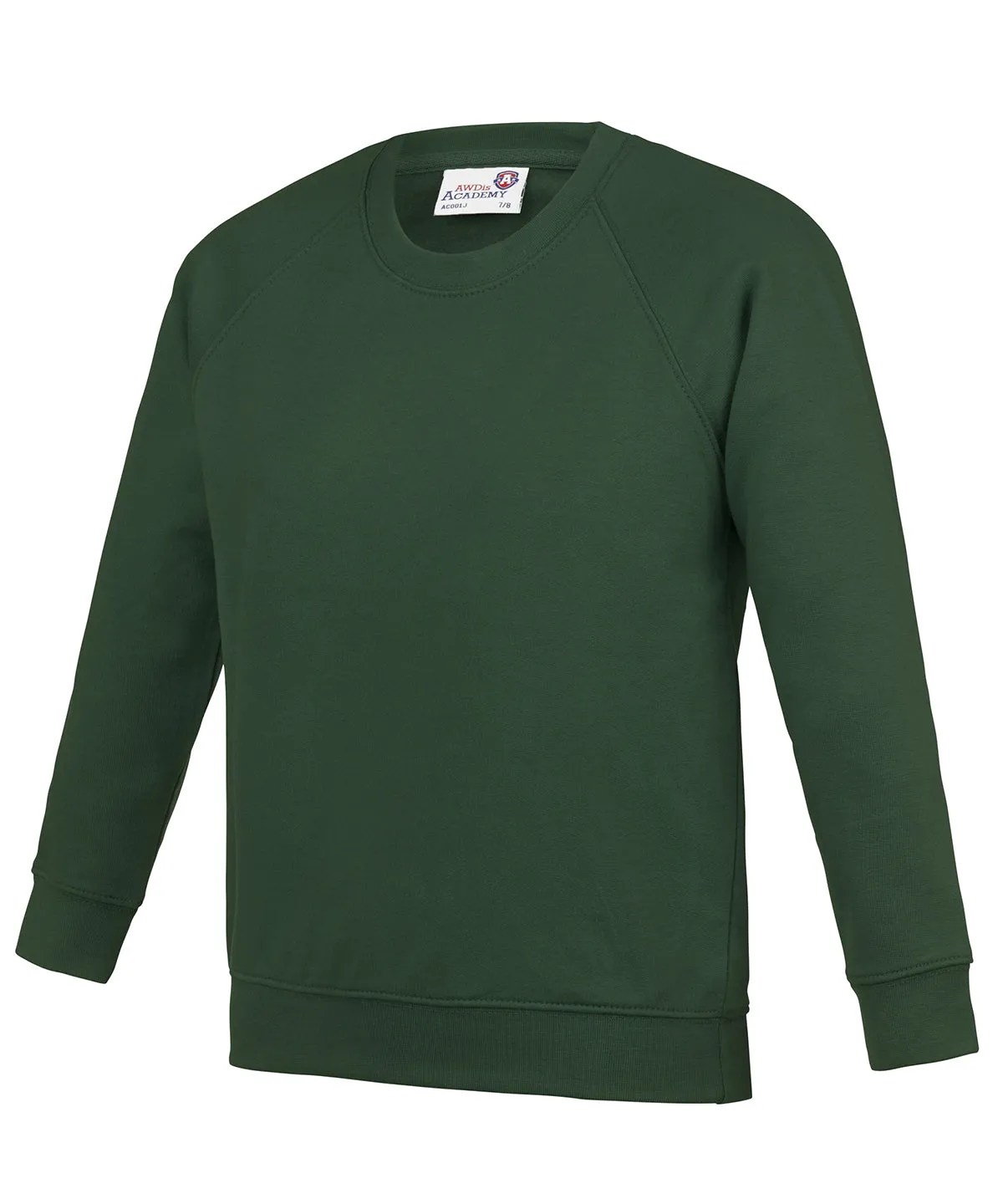 Kids Academy raglan sweatshirt | Academy Green