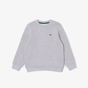 Kids’ Lacoste Organic Cotton Flannel Sweatshirt