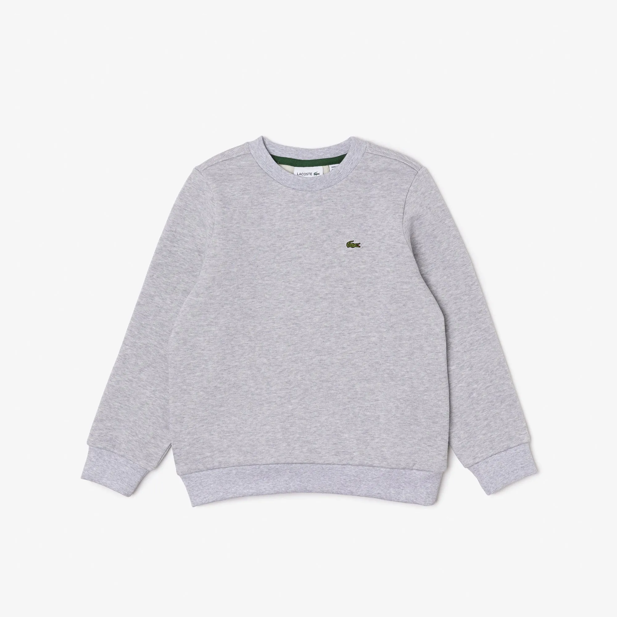 Kids’ Lacoste Organic Cotton Flannel Sweatshirt