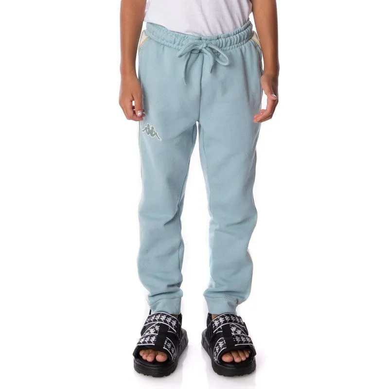 Kid's Logo Tape Anira 2 Sweatpants -Light Blue