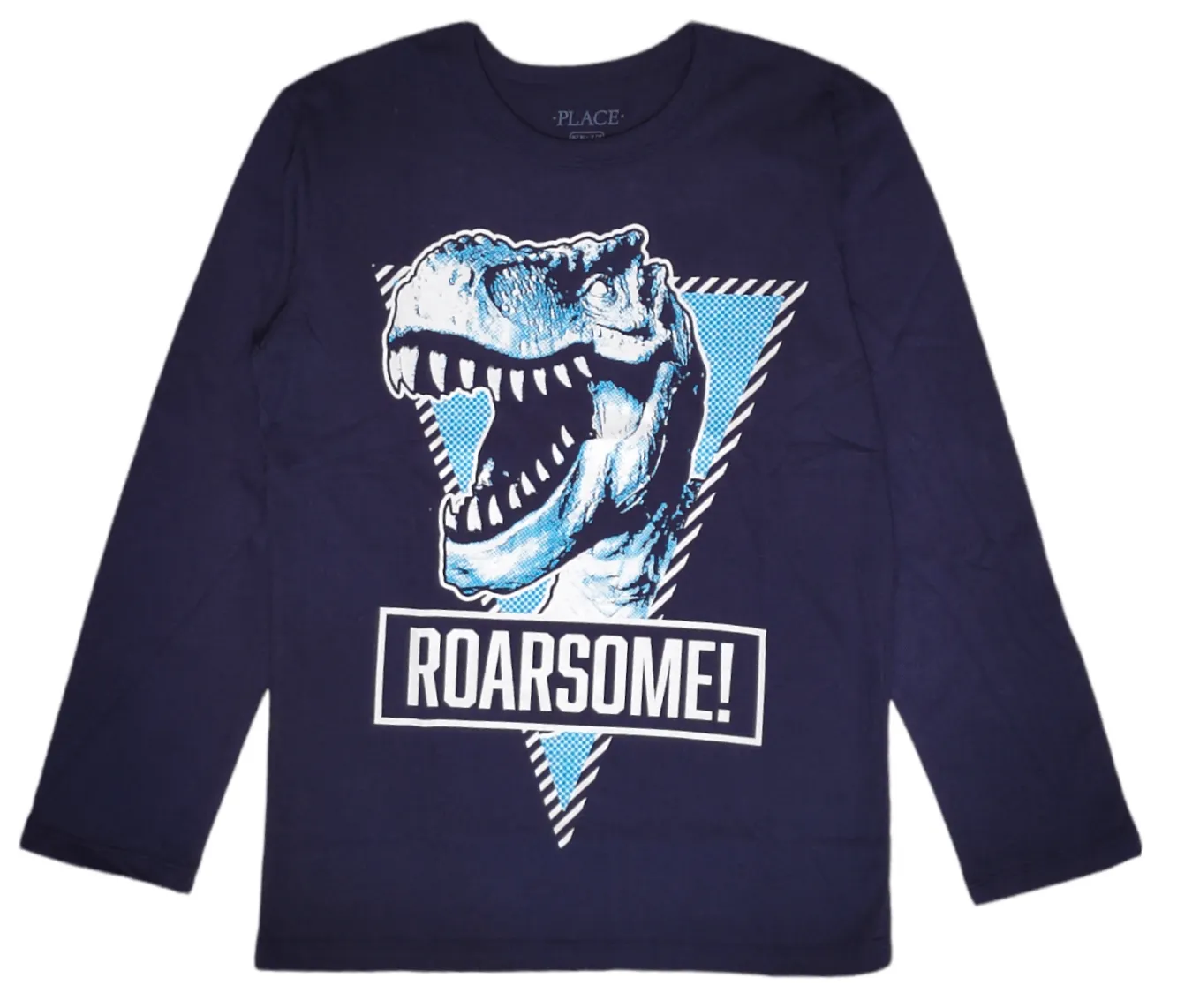 Kids Place (Fall) Sweatshirt - Dark Blue "roarsome!"