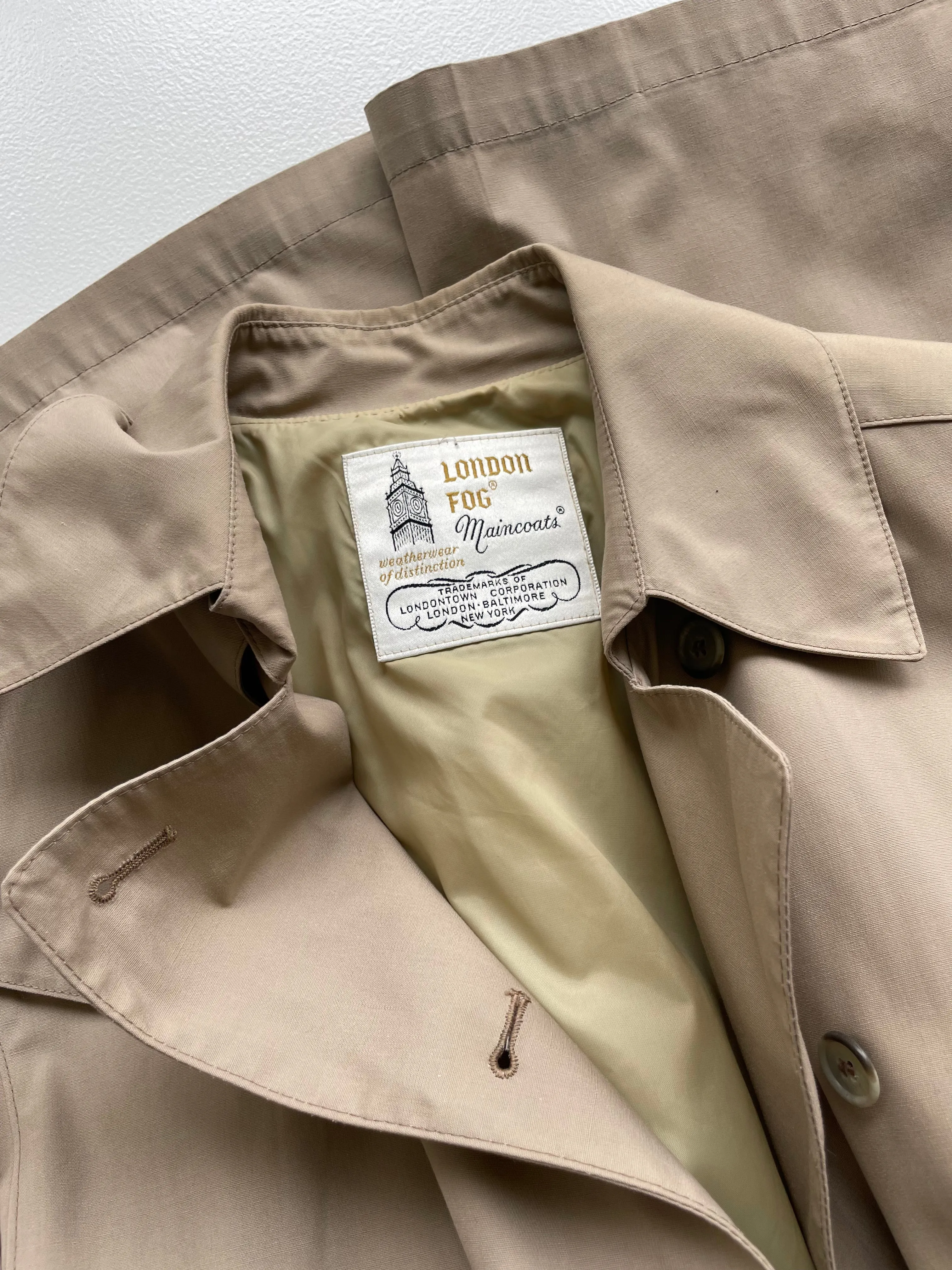 London Fog Spring Trench