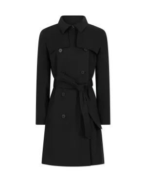 Makaras Belted Trench Coat