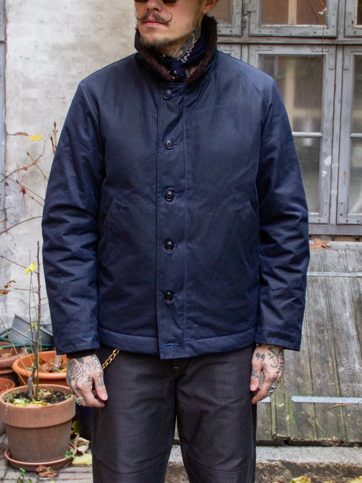 Manifattura Ceccarelli, New Deck Jacket, Navy