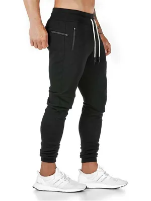 Men Drawstring Waist Sweatpants