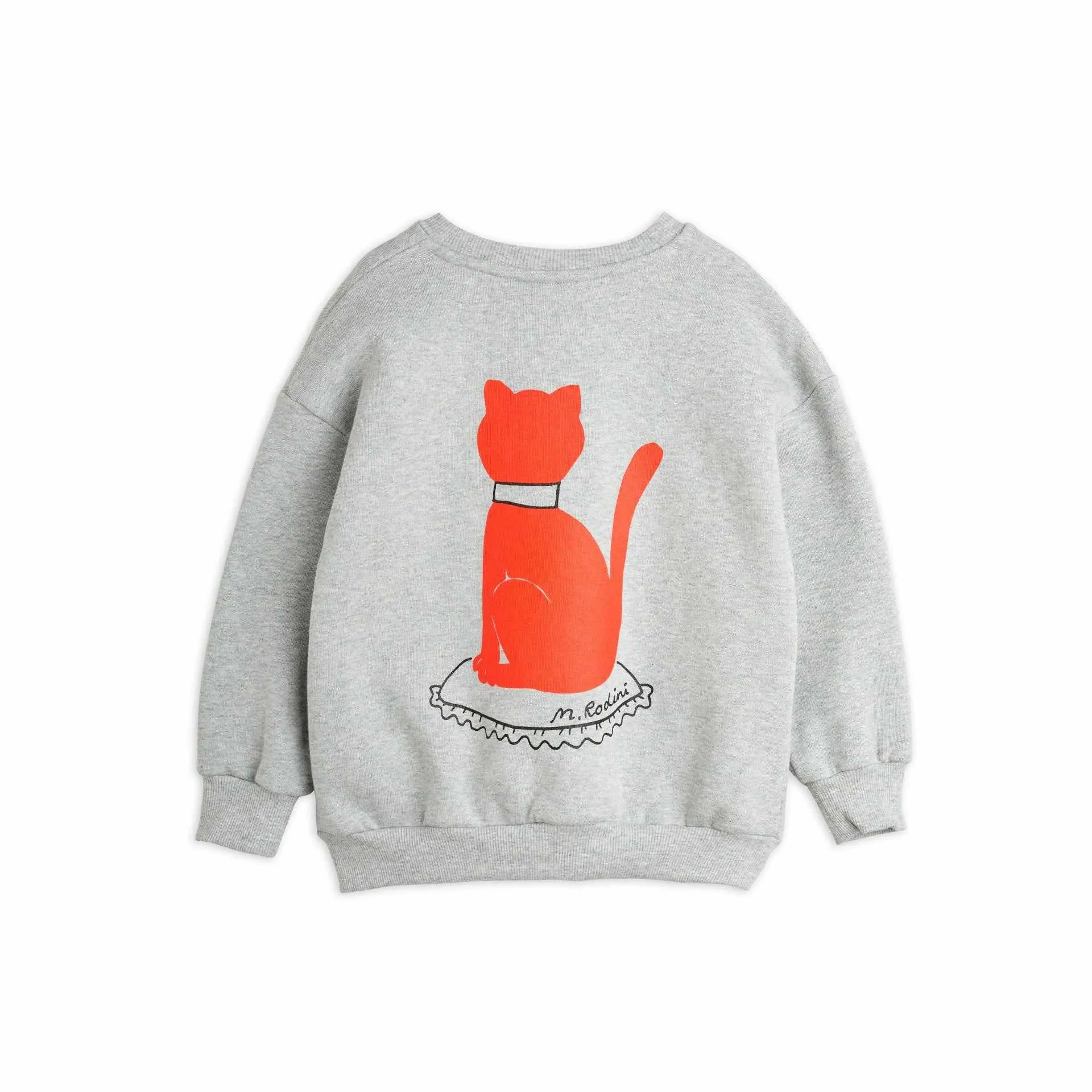 Mini Rodini - Cat sweatshirt - grey