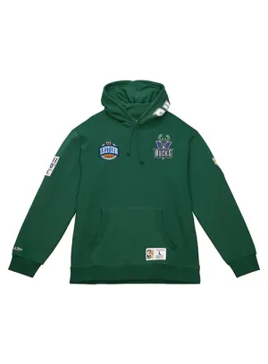 Mitchell & Ness HWC City Collection Milwaukee Bucks Hooded Sweatshirt