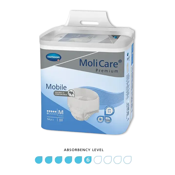 MoliCare Premium Mobile 6D - Medium (Pack of 14)